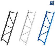 금일솔루션 중량랙 경량랙 조립식 철제선반 앵글선반, 기둥600(폭)×2000mm(높이)1개, 파랑