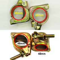 회전클램프 고정클램프 48 x 48mm, 회전클램프 48 x 48mm