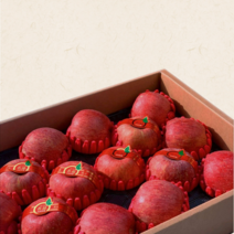 참조은농원 홍로 사과 안동 청송 장수 꿀사과 선물세트 선물포장 선물 보자기 5kg, 1박스