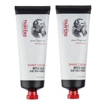 세이어스 젠틀맨즈 컬렉션 애프터쉐이브 크림 118ml 2개 THAYERS Witch Hazel Aloe Vera Aftershave Cream, 1개