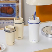 모슈 라떼 스트로우 텀블러 700ml, 색상:핑크, 단품