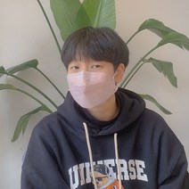 3D 입체형 L사이즈- 에코엠한지마스크 - 5색/25개입(크림+핑크+블루+연그린+그레이)