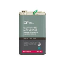 아쿠아코트 수용성 고무 아스팔트 도막 방수재 17kg