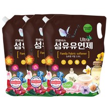 컨센서스 고농축 순한 섬유유연제 베이비로션 2.05L (리필) x3개, 단품