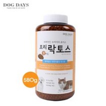 프리락토스 강아지 고양이 장건강 면역력 유산균 환타입, 580g