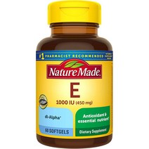 네이처메이드 비타민 E 450mg 1000IU 60정