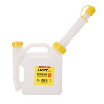 UDT 연료혼합통 예초기 엔진톱 기름통 연료통 휘발유 엔진오일 배합통 기름섞는통 / 용량, 1리터, 1개