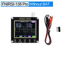 FNIRSI 디지털 오실로스코프 2.5MSa s 200KHz 대역폭 핸드 헬드 휴대용 오실로스코프 지원 자동 80Khz PWM 펌웨어 업데이트 328218, Without BAT