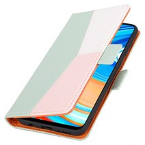 업무용 명품 가죽 다이어리 스탠드 비즈니스 핸드폰 케이스 홀스터 11 3 레드미 노트 10 프로 7 8 9 스트, 05 Green_13 for Xiaomi 10T