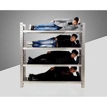 베란다 스텐 선반 시스템 다용도실 펜트리 선반장 앵글, 중간두께 2000x1200x600