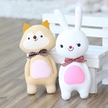 귀욤늑대 앤 청순토끼 커플 2개세트 인형만들기