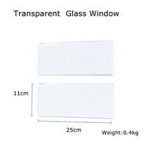 소형 화목난로 접이식 휴대용 텐트 굽기 초경량 굴뚝 파이프 다기능 하이킹 요리 장작, glass1