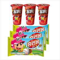 해태 초코픽45gx3개+홈런볼46gx3개 총6개