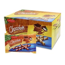 라지오 초콜릿 웨이퍼 스틱, 50g, 20개입