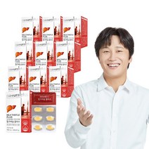 내츄럴플러스 차태현 간건강 밀크씨슬 30정 / 실리마린 아연, 10박스