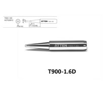 용접 팁 1PCS ATTEN 900MT 시리즈 납땜 팁 936 인두 교체 T90008D12D16D24D32D, [01] one piece, [01] T900-0.8D