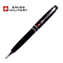 [알파] [스위스밀리터리] 플래티늄 블랙락카 볼펜 (403BP), [3014910]옵션없음