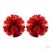 체육대회 치어리딩 응원 수술 도구2p 레드