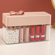 토탈언니네 립스틱 보관함 화장품 수납 관리 정리함, 화이트