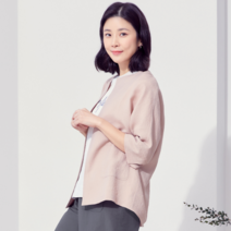 지센 여성 올라잇 가디건 자켓 LCJKL422_BE
