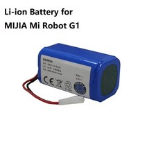 업소용청소기 청소기업소용 mijia mi 로봇 진공 걸레 에센셜 g1 진공 청소기 18650 배터리 팩 부품용 14.4v 2800mah 충전식 리튬 이온 배터리, g1 배터리