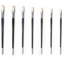 화홍 유화붓 아크릴붓 830F 7본-2-14 -38314, 없음, 본상품선택