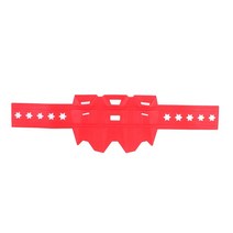 호환 New Motorcycle Silencer/Round Oval Moto Exhaust Muffler Protector Cover Can Fit 100mm-140mm For K, [01] 빨간