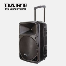 DART BX1205FX 충전식 휴대용 이동식 버스킹 앰프 스피커 12인치 다트
