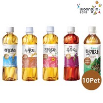 웅진식품 차음료 500ml 10펫 하늘보리/헛개/누룽지/자색옥수수/결명자, 결명자 10펫
