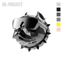 디프로젝트 디불 불독 차량용 방향제 (색상6종 선택/향6종 선택), 1세트, [프로즌그레이], [화이트피치], [쇼핑백:선택]