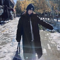 ANYOU여성패딩 경량 점퍼