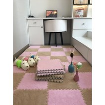 부드러운 카펫타일 30X30사이즈 거실 침실 바닥 매트
