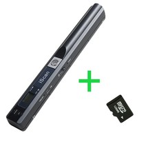 책스캔 북스캔 IScan 미니 휴대용 스캐너 900 인치 당 점 LCD 디스플레이 JPG/PDF 형식 문서 이미지 핸드, 02 Scanner with SD card