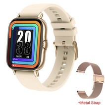 스마트워치 골프 시계 미 워치 수영 에디션 에어 기어핏 4lte 위치추적 fitbit 밴드 티렉스 프로 시계폰 피트니스 트래커, 금속 금