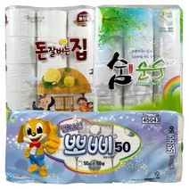 돈잘버는집 숨순수 뽀삐 엠보싱 두루마리 화장지 롤티슈 2겹 10롤 3겹 30롤 천연펄프 무형광 대용량