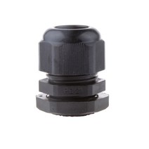 10PCS PG21 블랙 플라스틱 방수 케이블 글 랜드 커넥터 13-18mm, 1개