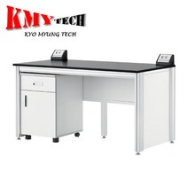 콘센트형 벽면 실험대 LSA-2212 알루미늄 실험실 테이블