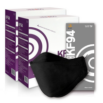 봄의나무 KF94 대형 화이트 마스크 개별포장 50매입 FDA CE 등록, 블랙, 50매