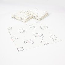 베이비스토리 밤부 손수건 곰하트