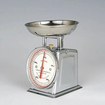 아날로그 저울 주방 레트로 빈티지 눈금 500g 1kg 계랑 접시 앉은뱅이저울, 표준, 전기도금 컬러 500g 높이 16cm, 저울g