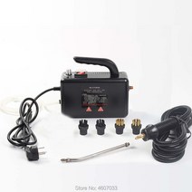 산업용에어컨 2600W 고온 고압 모바일 청소기 스팀 자동 펌핑 살균 가정용, 02 black 1_02 EU