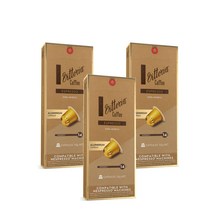 비토리아 에스프레소 네스프레소 호환 커피 캡슐 10캡슐 Vittoria Espresso Nespresso Compatible Coffee Capsules, 3팩
