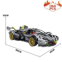 중국 레고 테크닉 맥라렌 FP3 Moc 테크니컬 1:14 V12 기계식 스피드 레이싱 스포츠카 브릭 F1 하이 슈퍼카 모델 빌딩 블록 키덜트 172499, 1314개 박스없음