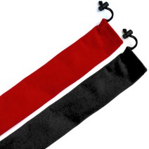 새화국악기 일반 장구채 케이스 (알로바/빨강 검정), 빨강