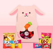 어린이집답례품 동물박스 토끼 키즈구디백 유치원간식 간식 답례품