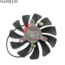 그래픽카드 팬 수리 부품 85mm ha9010h12f z dc 12v 0 57a 2pin 쿨러 msi geforce gtx 1050ti 4g oc gtx 1050 2g 그래픽