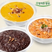 죽 한그룻에 정성을 담은 정직한죽 다림죽500g, 02.동지단팥죽500g*2팩, 상세설명 참조