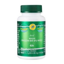 포라이프 바이오이 EPA 및 DHA 함유 유지 비타민E(BioE) 60캡슐