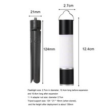 랜턴 호롱 작업등 감성 조명 led 램프 캠핑용 불 실내등 실내용등야외 캠핑 망원경 손전등 삼각대 너트 다기능 충전식 개폐식 토치 라이트 테이블, 검은색