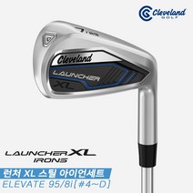 [던롭스포츠코리아정품]2022 클리브랜드 런처 XL 스틸 아이언세트[남성용][8i#4~D], 옵션:8i R